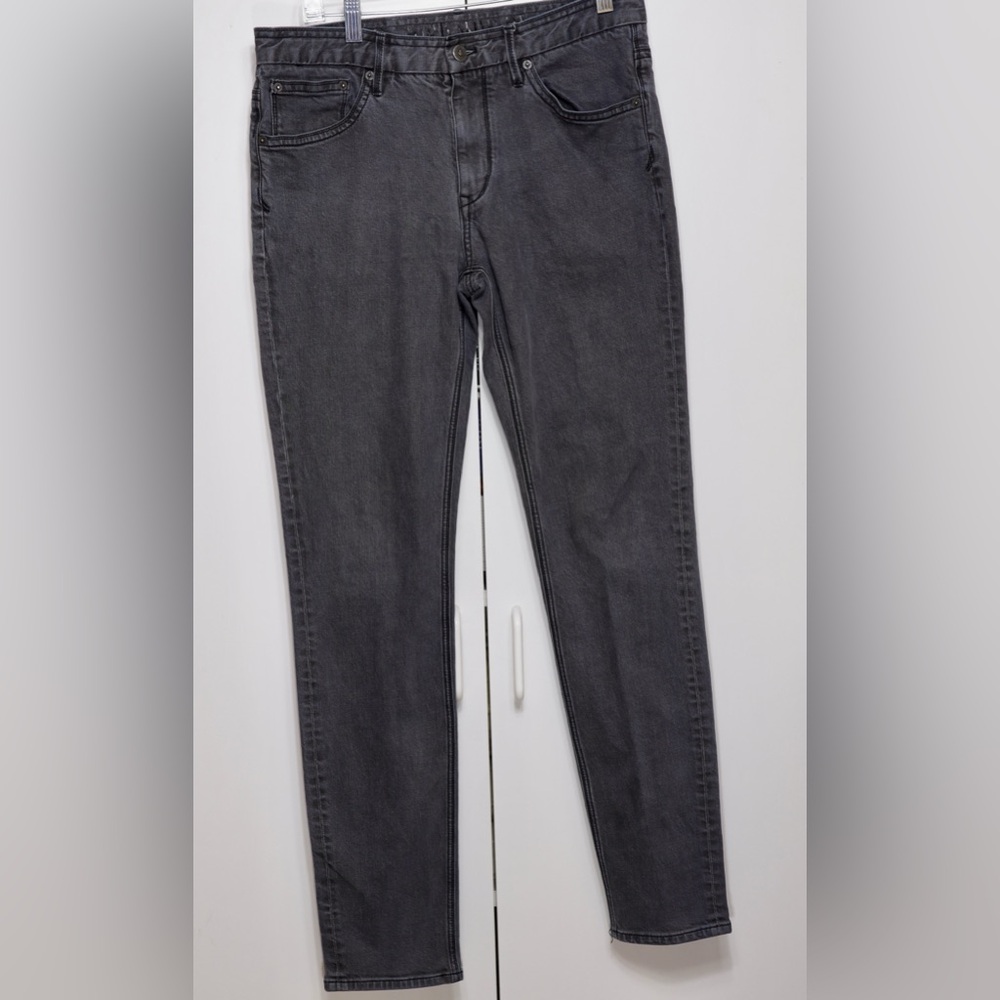 Onassis Charcoal Skinny Jeans for Men